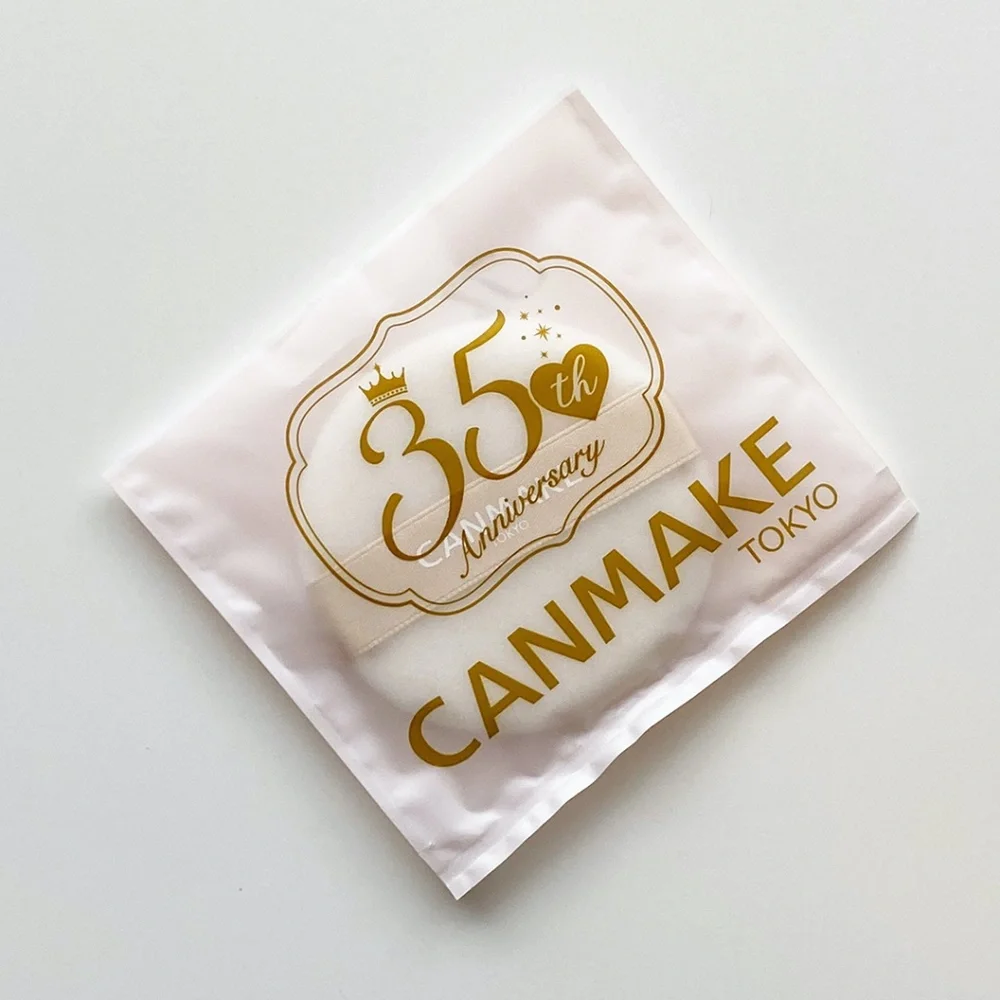 2 X CANMAKE JAPAN anniversary LIMITED EDTION POWDER PUFF 2.25